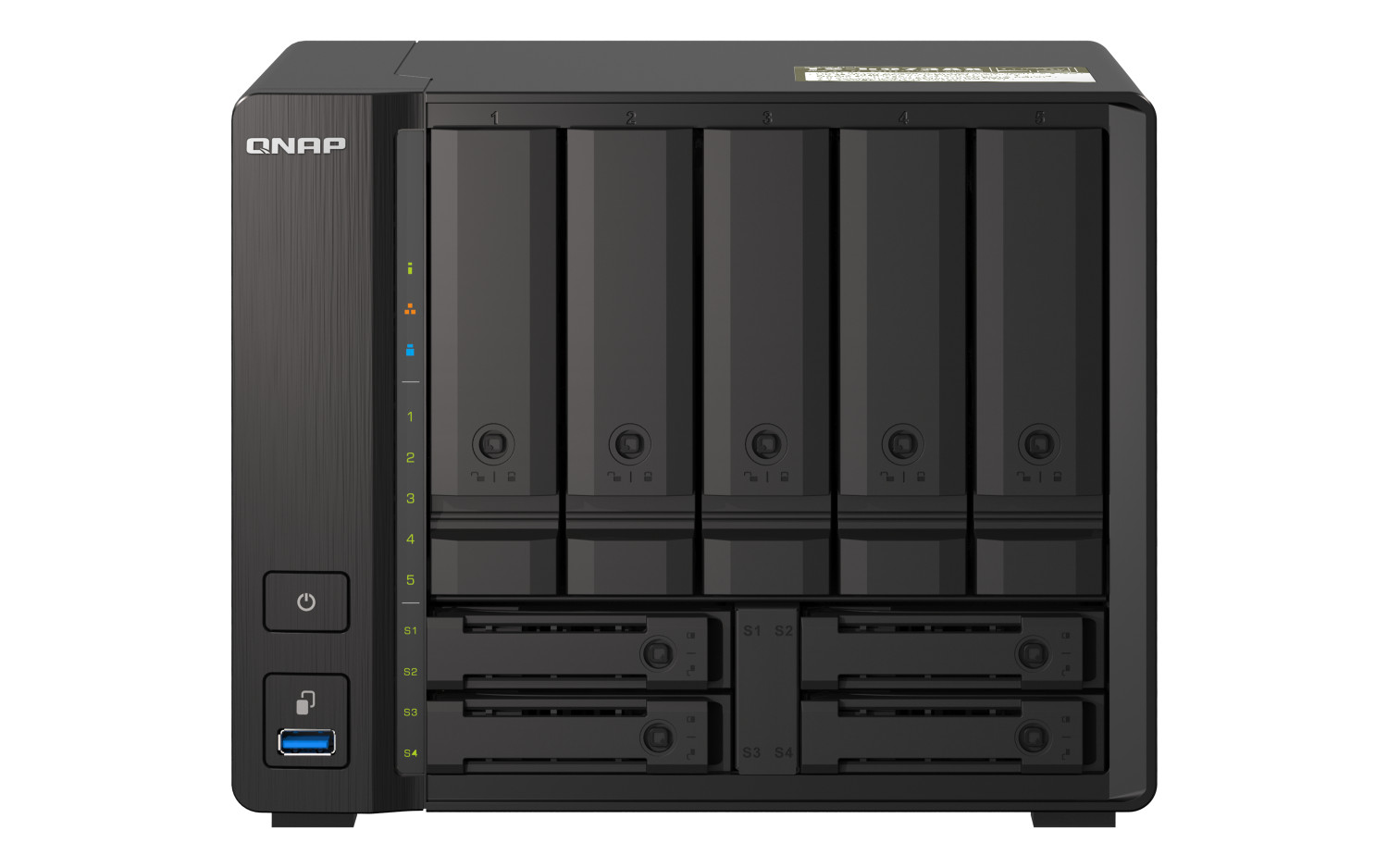 Schwarz Qnap Ts-H973ax Nas Tower Ethernet/Lan V1500b - Bild 7