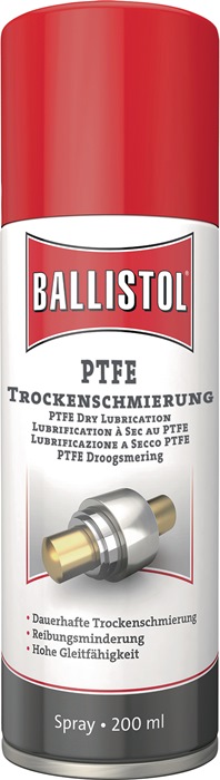 Ballistol PTFE Trockenschmierung Spray 200ml - Image 3