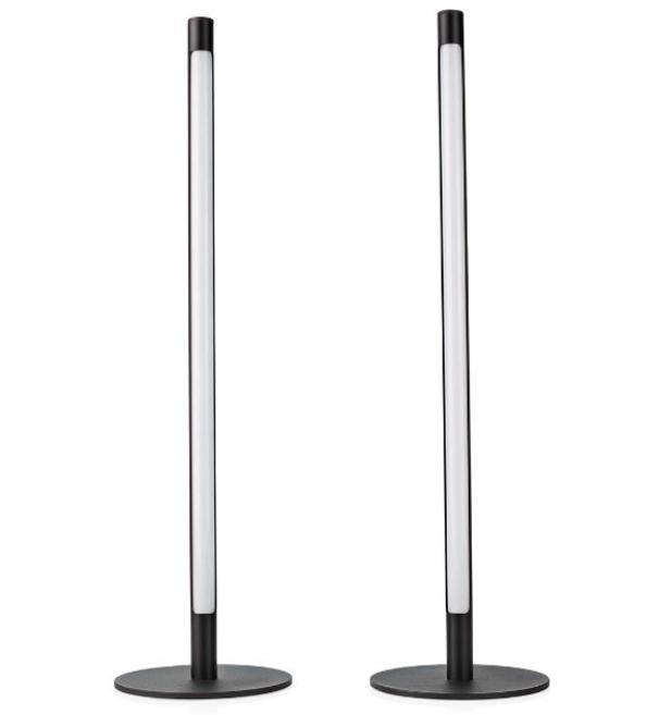 Grau Led-Tischlampen 2 Stück Smart 2700-6500K Höhe 55Cm - Wifild10rgbw - Nedis - Bild 5