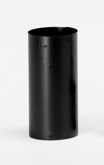 Firefix - Ofenrohr Ø 120 Mm 25 Cm Gebläut Rohr Ofen Kamin Kaminrohr Rauchrohr