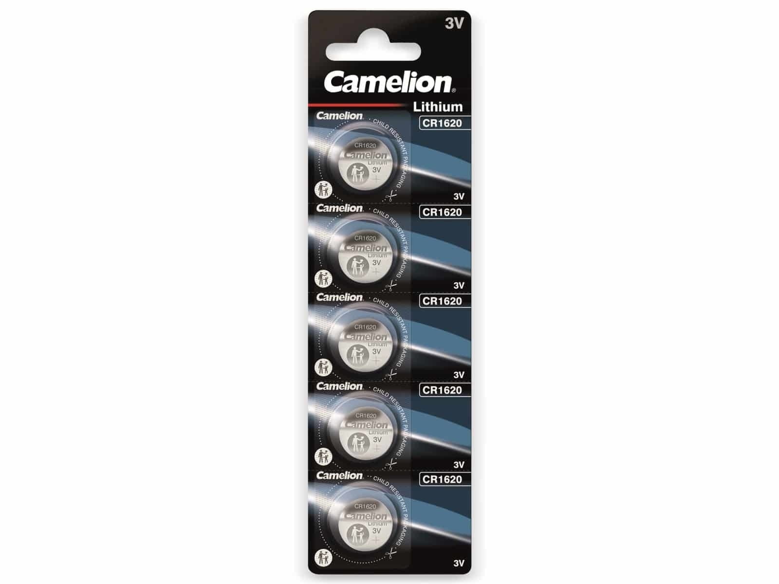 Camelion CR1620-BP5, Einwegbatterie, CR1620, Lithium, 3 V, 5 Stück(e), 70 mAh - Bild 4
