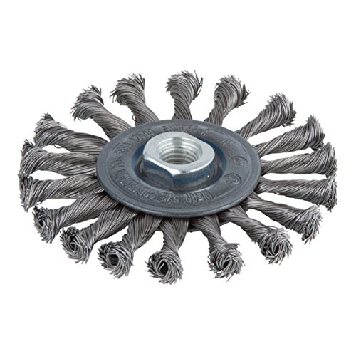 Wolfcraft 2149000 Steel Wire Disc Brush WS M14 Ø115mm Sturdy Singl...