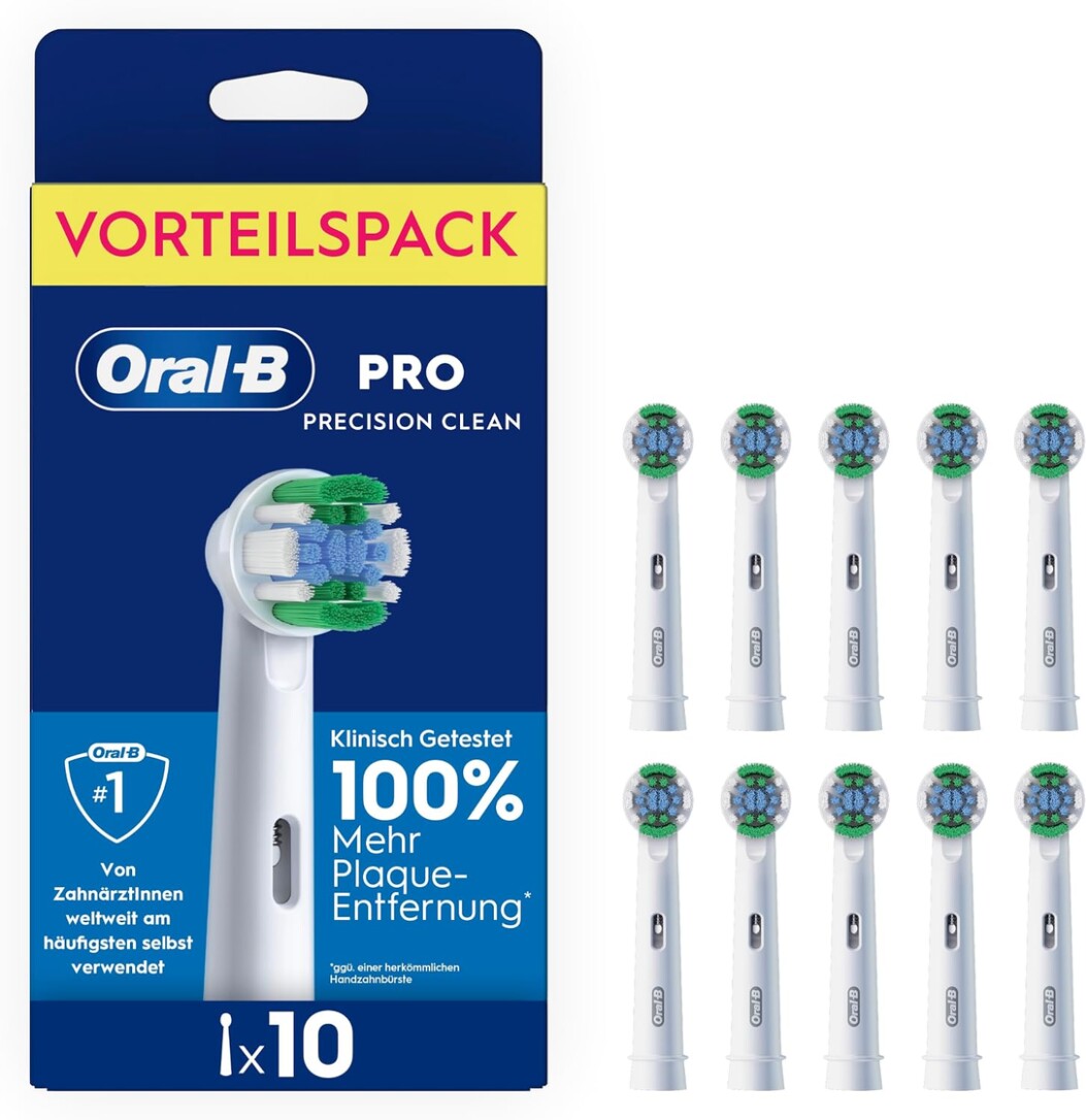 Oral-B Aufsteckbürsten Pro Precision Clean 10Er