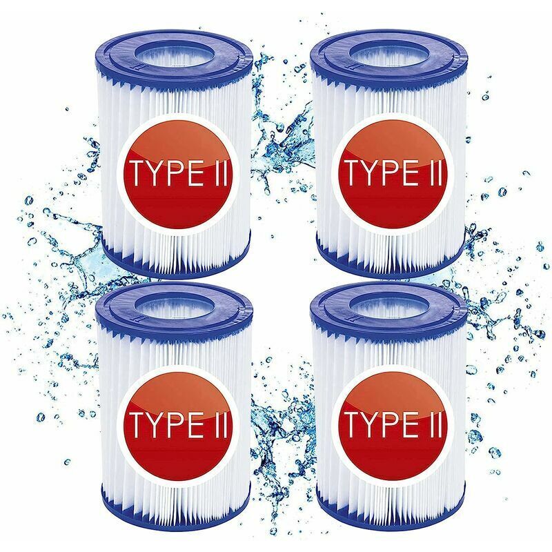 Cartucce Filtro Per Piscina Di Tipo Ii - Per Bestway Tipo Ii - Adatte  OEM