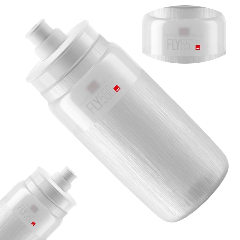 Elite Bidon Fly Tex 550Ml Transparent - Bild 3