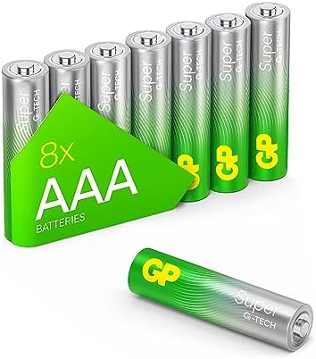GP Batteries 4+4 GP Super Alkaline 1,5V AAA Micro LR03 Neu 03024ADHETA-B8 (8 Stk., AAA, 422 mAh), Batterien + Akkus - Bild 5