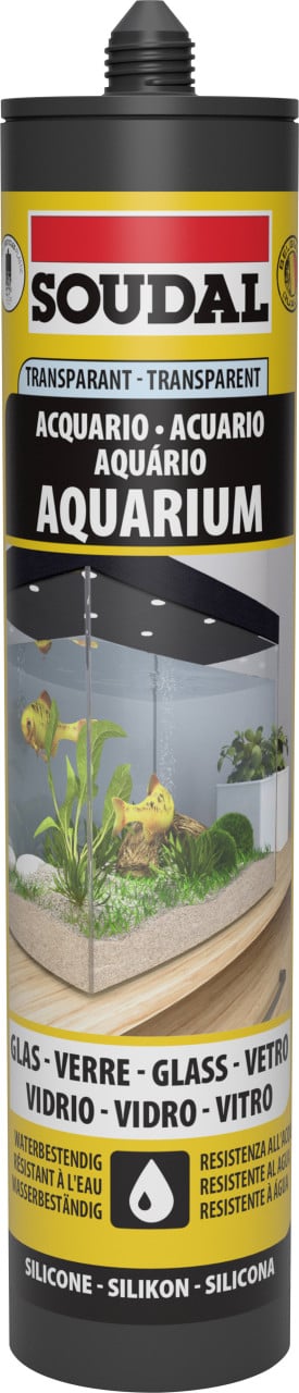 SOUDAL Aquarium Silikon Terrarien Transparent UV-beständig 290 ml - Image 3