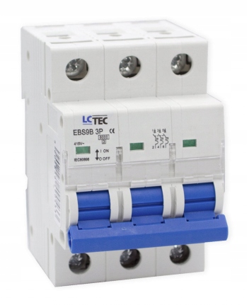 Bricoline Leitungsschutzschalter Sicherung 3-Phasig B 20A Lc