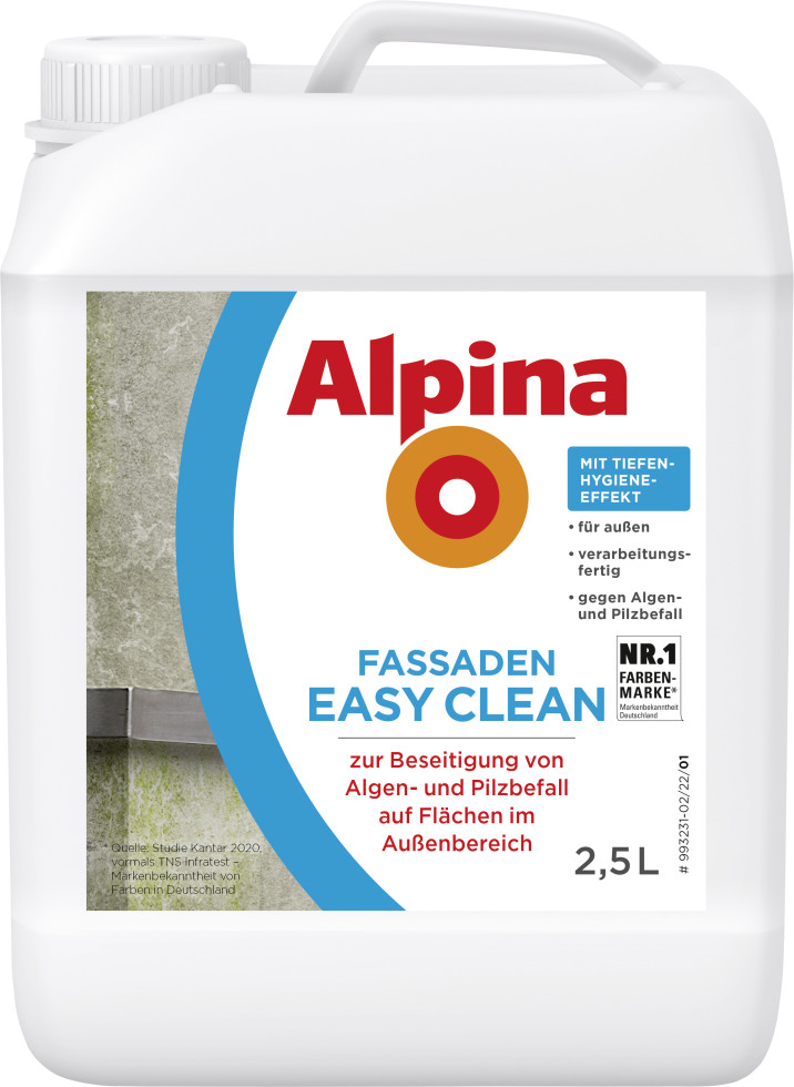 Alpina Fassadenreiniger EasyClean 2,5 L - Image 2