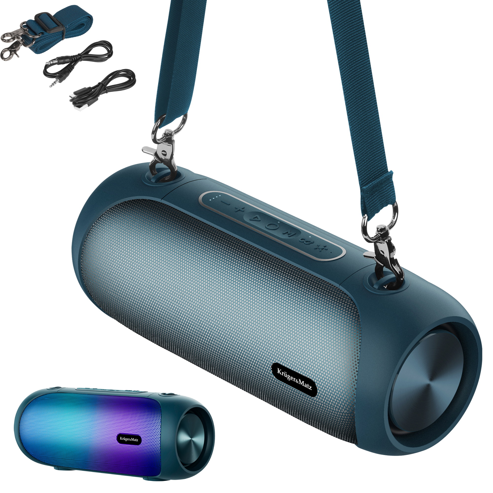 Oem Bluetooth-Lautsprecher Ipx5, Usb, Aux, 30 W Tws, Fm-Radio, Bt 5.0, Boombox Kruger&Matz