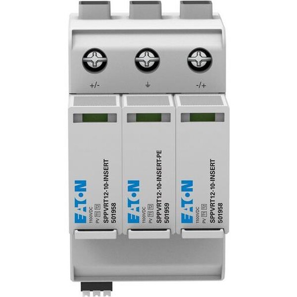 Eaton Ü-Ableiter Steckb. 1000Vdc T12 (Sppvrt12-10-2+Pe) 9010653062974