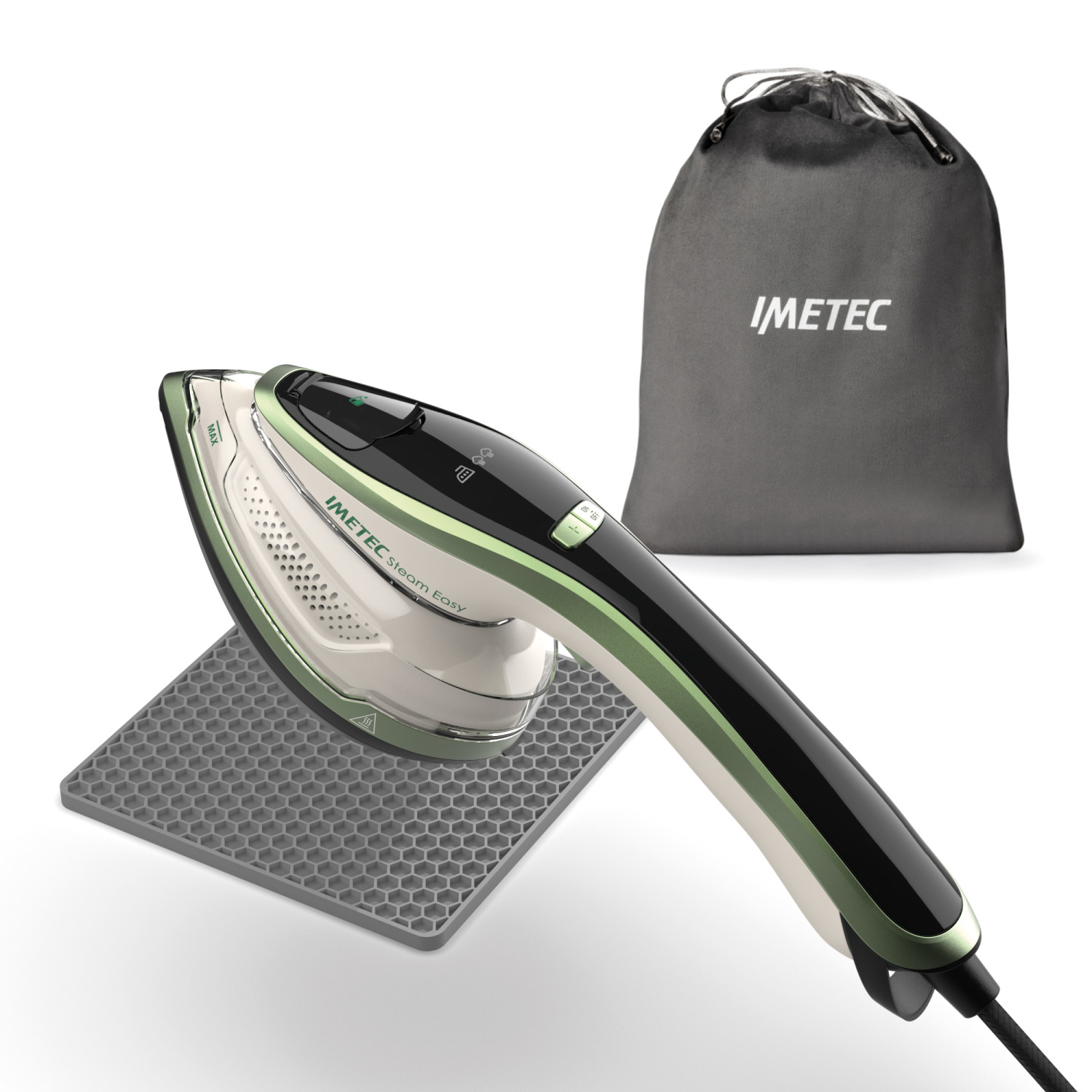 Imetec Steam Easy, Ferro Da Stiro Portatile Verticale, Stira In Ver...