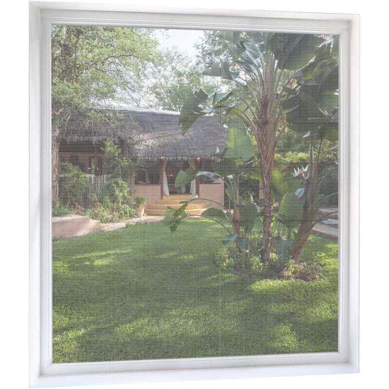 Dpzo Zuschneidbares Fliegengitter, 130 Cm X 150 Cm, 2Er-Set, Insektenschutzgitter Mit Klebestreifen, Feinmaschiges Gitter Ohne Bohren – Transparentweiß