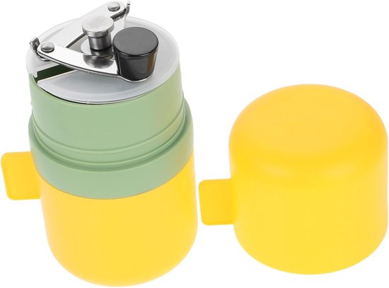 Macinacaffè Manuale Portatile Con Meccanismo Rotante, Funzione Di Macinatura Manuale Ideale Per Campeggio E Viaggi, Impostazioni Di Macinatura Per Un'esperienza Di Caffè Sempre Fresca, Design Compatto
