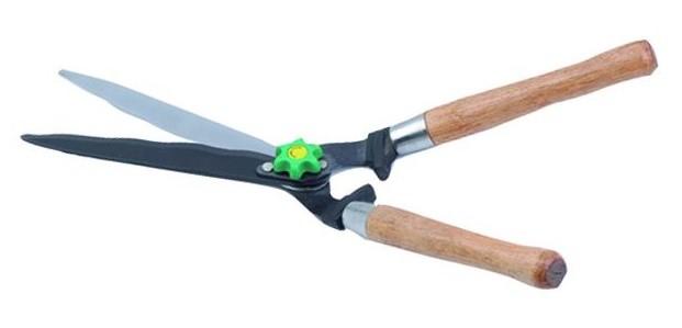 Forbici Per Siepi Blinky Manici Legno Mm. 200 Lama Acciaio Rivestita Teflon BLINKY