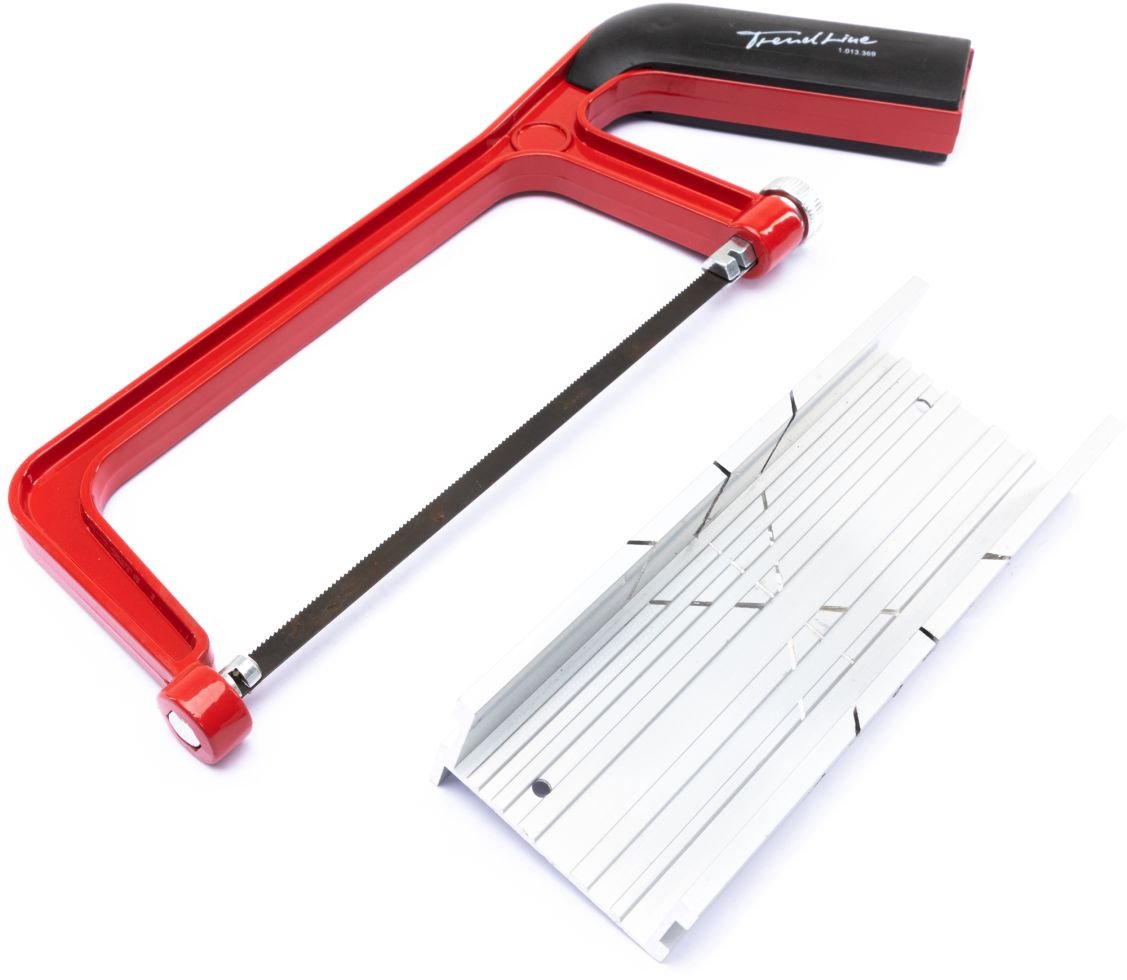 TrendLine Metallsägebogen 15 cm mit Alu-Schneidlade - Image 2