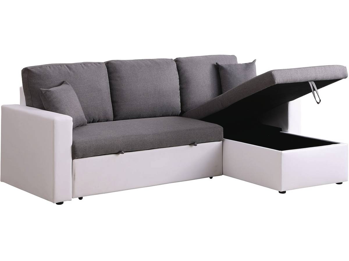Habitat Et Jardin – Canapé D'Angle Convertible 3 Places – Dimensions