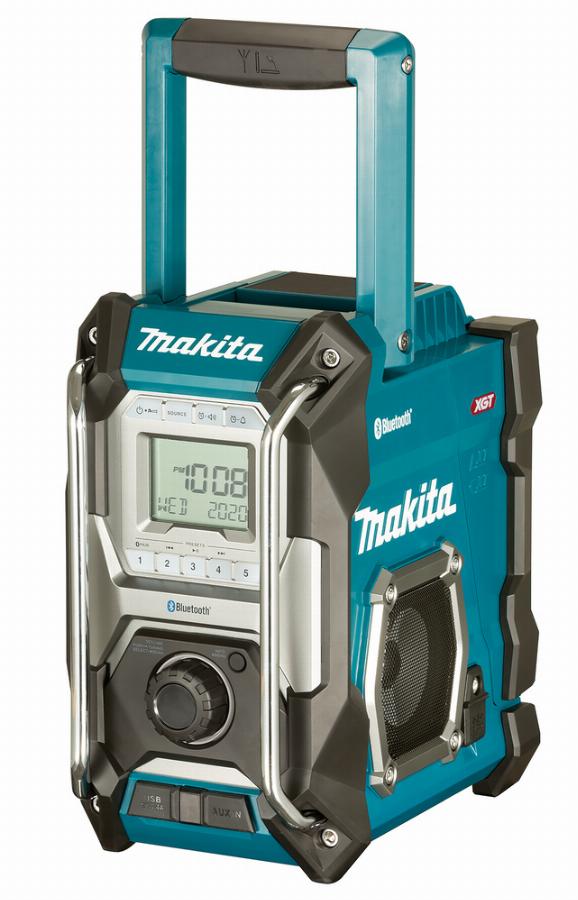 Makita Blau Baustellenradio 12 Bis 40 Vmax Li-Ion - Ohne Batterie, Ohne Ladegerät - Mr002g