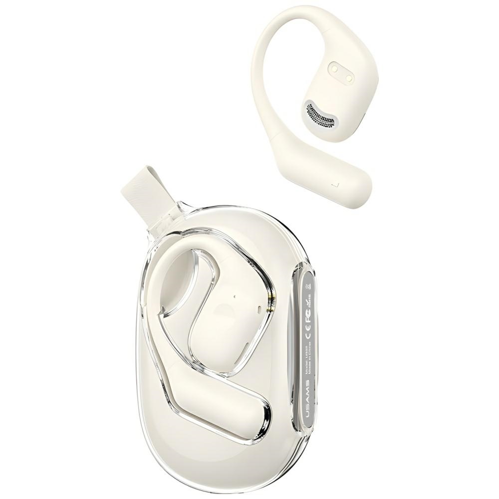 Cuffie Wireless Usams G26 Ows Air, Colore Bianco, Codice Bhuug02
