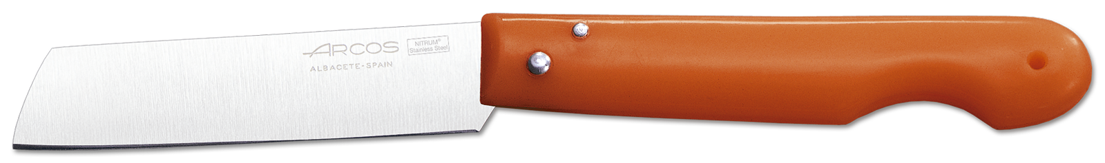 Arcos - Profi-Messer 485729 Aus Nitrum® Edelstahl, Mango Aus Rotem Polypropylen Und 8,5 Cm Klinge In Einer Präsentationsbox.