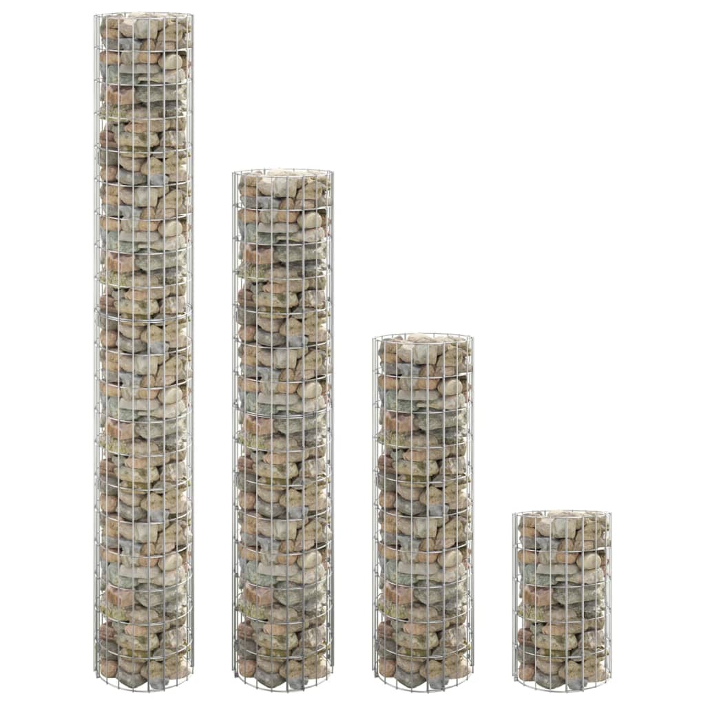 Vidaxl - Lits Surélevés À Gabion Circulaires 4 Pcs Ø30x50/100/150/200 Cm