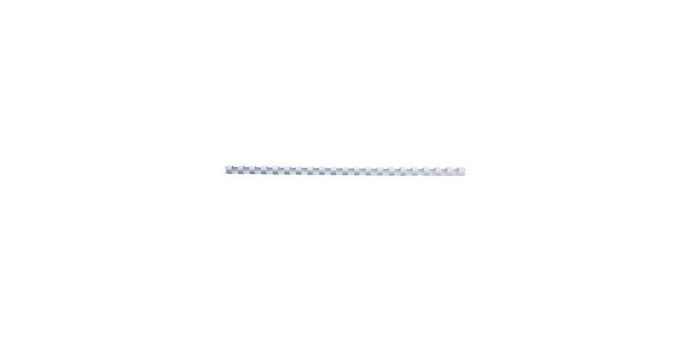 GBC Plastik-Binderücken 22 mm weiß 100 Stück für DIN A4, 210 Blatt Kapazität - Image 5