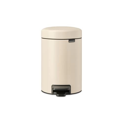 Brabantia Newicon Beiger Mülleimer 3 L Rund