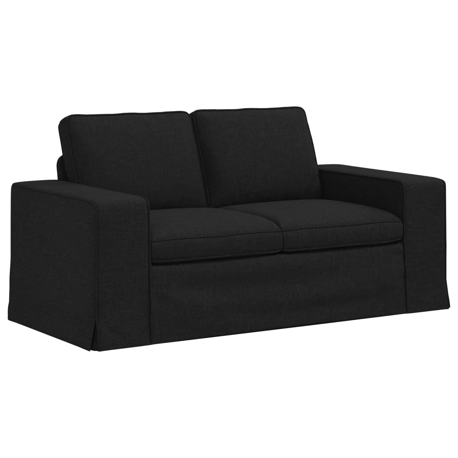 Sofa Black 162 X 80 X 82 Cm Fabric Vidaxl