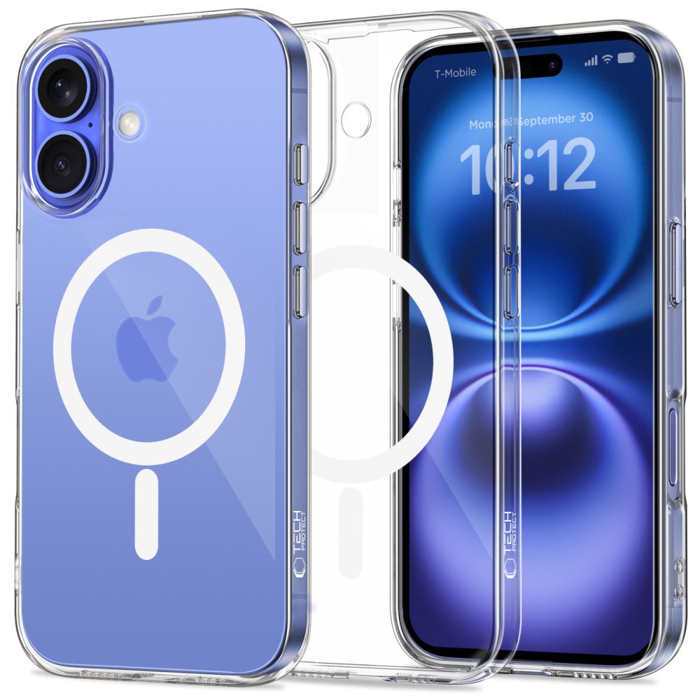 Tech-Protect Etui FlexAir MagSafe na iPhone 16 - przezroczyste (Apple iPhone 16), Smartphone Hülle, Transparent - Bild 2