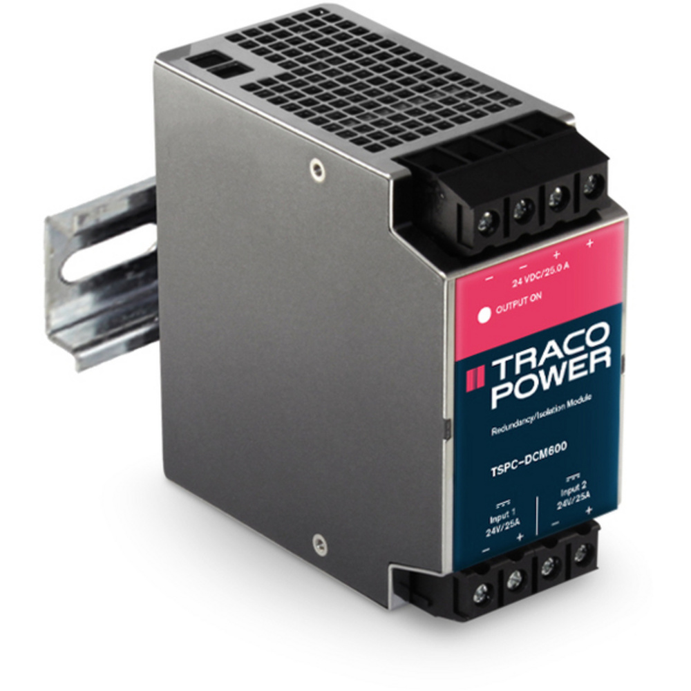 Tracopower Tspc-Dcm600 Hutschienen-Redundanz-Modul (Din-Rail) 820 Ma 28 W Anzahl Ausgänge:1 X Inh 4053199935178