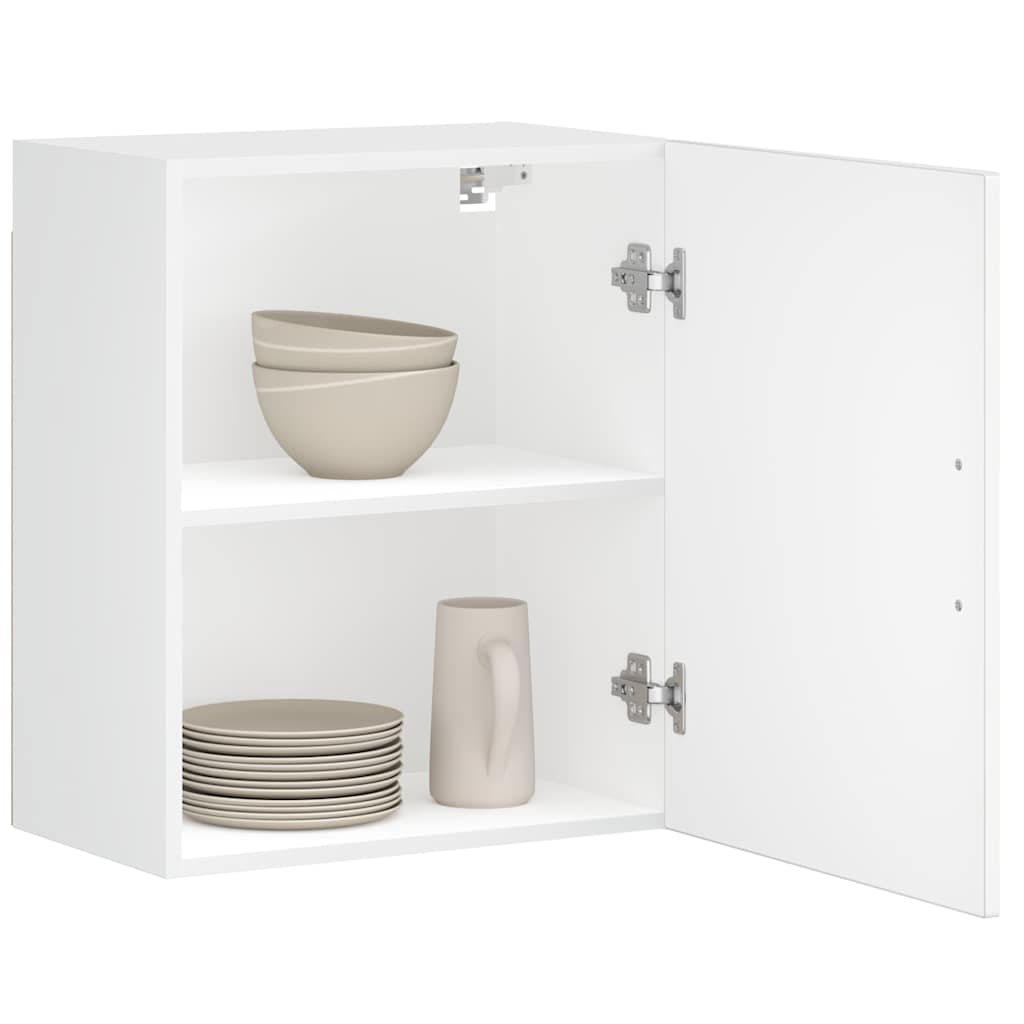 Vidaxl - Armoires Murales De Cuisine 2 Pcs Porto Blanc Bois D'Ingénierie