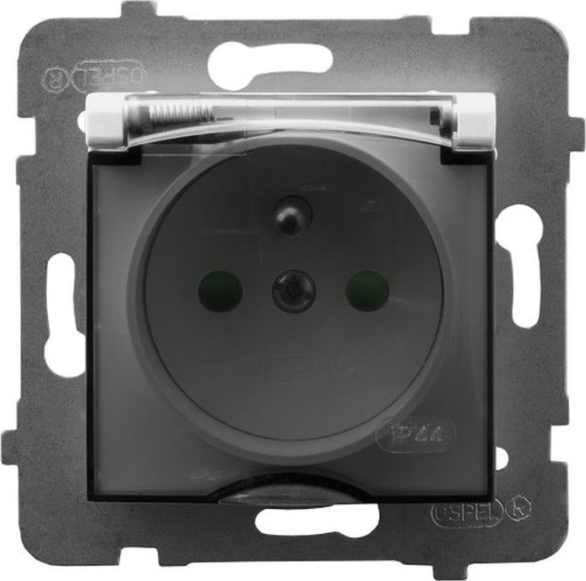 Spritzwasserdichte Steckdose mit/u IP44 mit ARIA GPH-1UZP/m/00/d - Bild 4