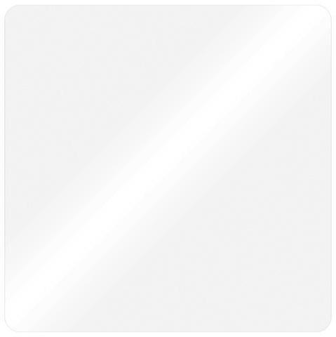 Villeroy & Boch Ablaufabdeckung 128x128x6mm, Mit Antirutsch Weiß