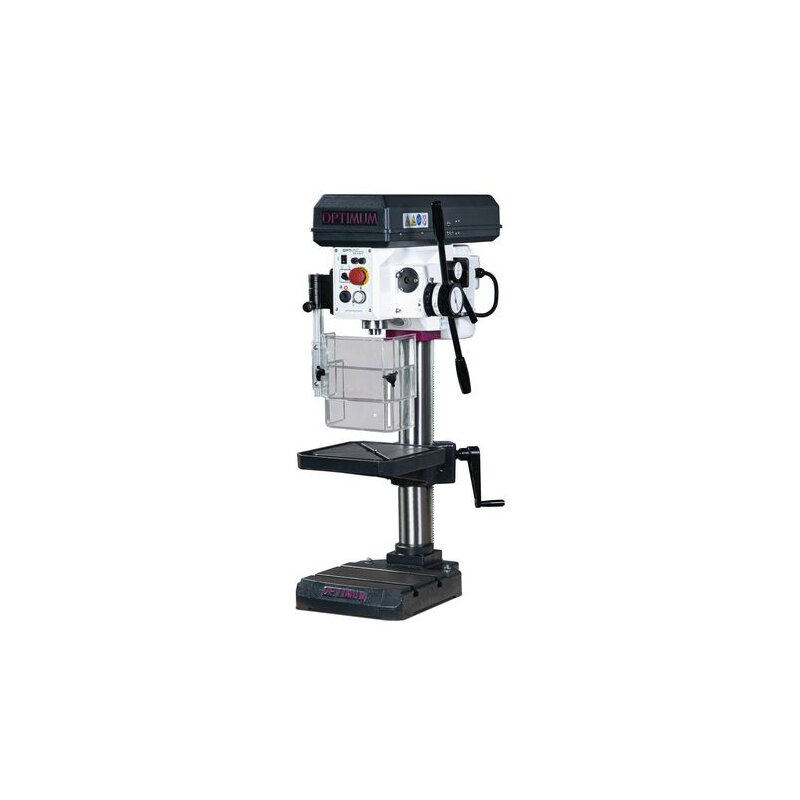 Optimum Tischbohrmaschine Dh 24Ft Aktions-Set Inkl, Maschinenschraubstock Optidrill