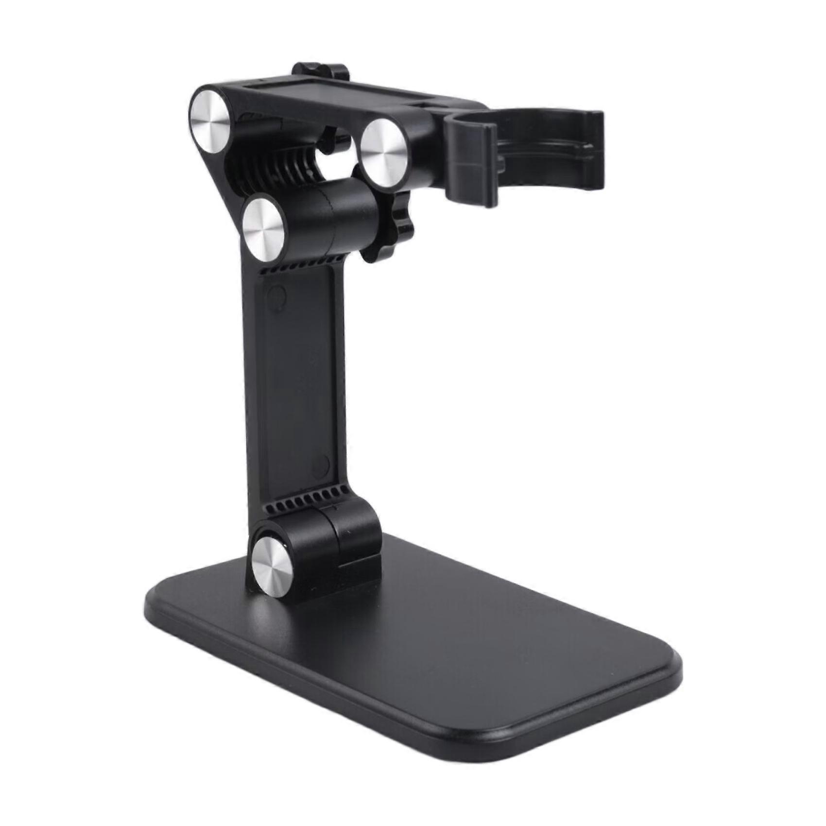 Support pliable pour microscope numérique ou loupe USB, angle réglable, 500x, noir