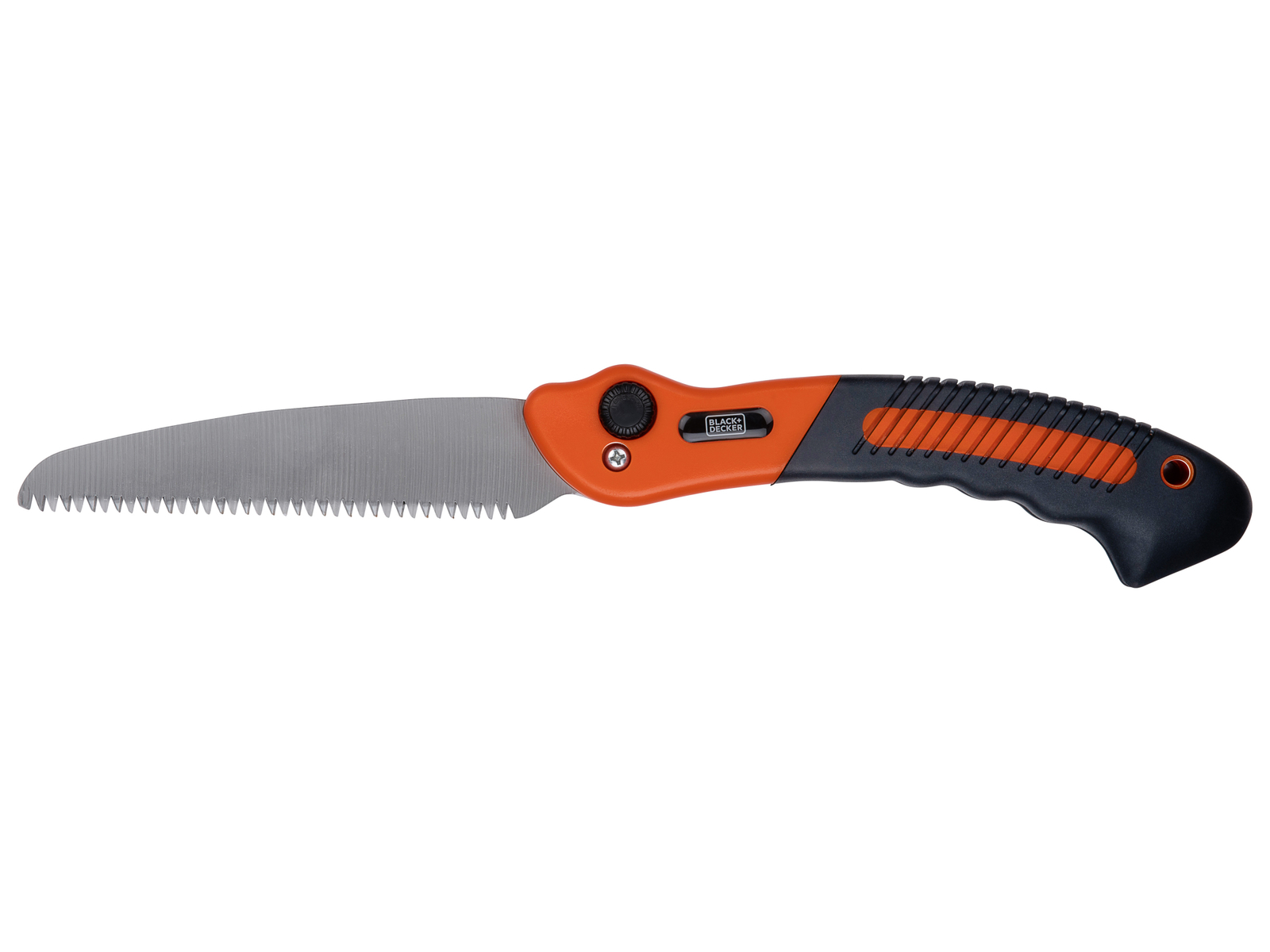 Black & Decker Gartensäge Black+decker Foldable Pruning Saw Gezahnte Klinge Ergonomischer Griff