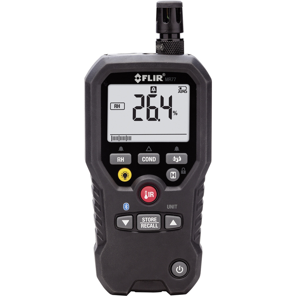 Flir - Mr77 Materialfeuchtemessgerät Messbereich Baufeuchtigkeit (Bereich) 0 Bis 100 % Vol Messbereic 7332558007372
