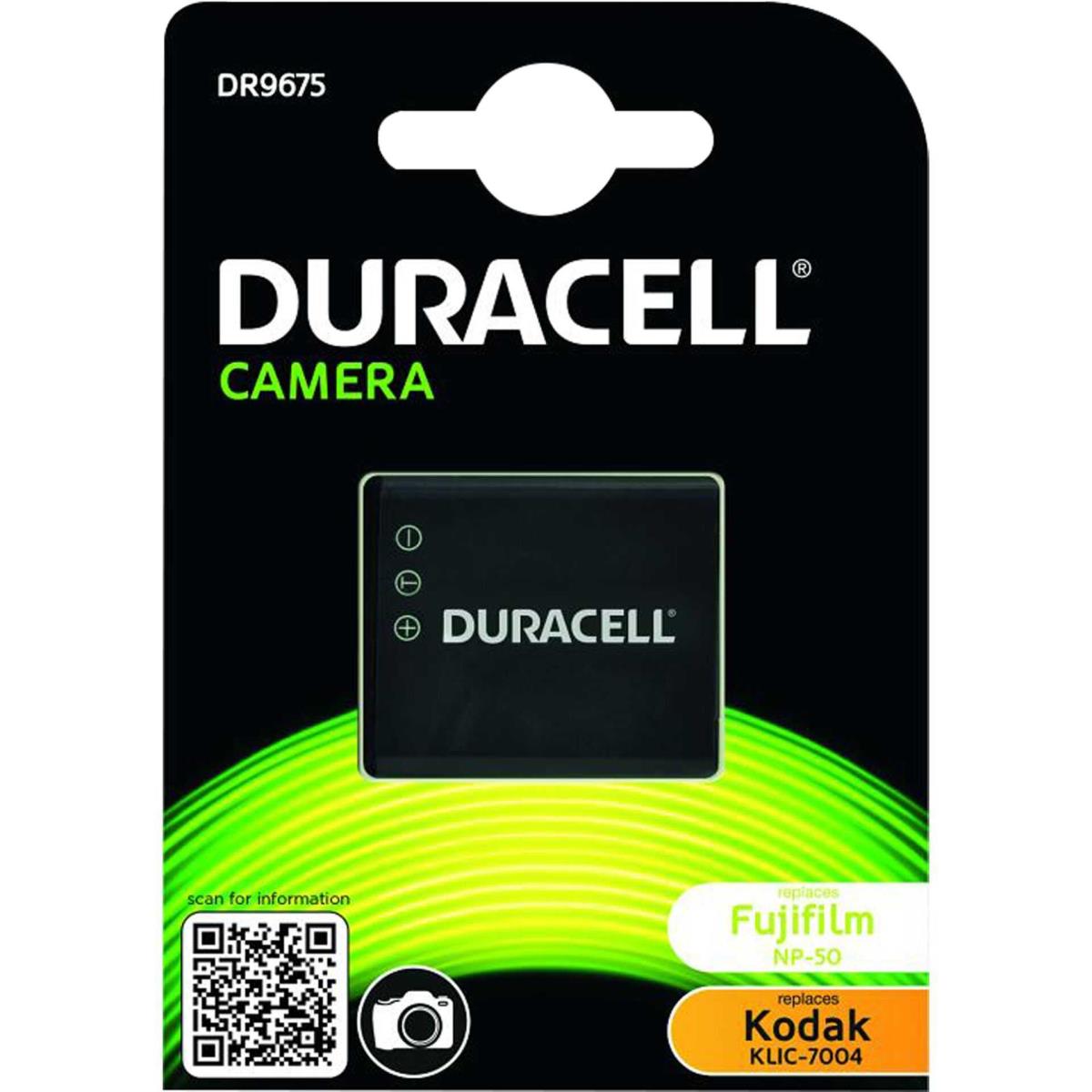 Duracell DR9675 - Batterie - Li-ion - 770 mAh - 2 Wh - für Fujifilm FinePix F850, F900, XP200 Instax SQUARE SQ10 instax SHARE SP-3 Pentax Q7, Q-S1 - Bild 3