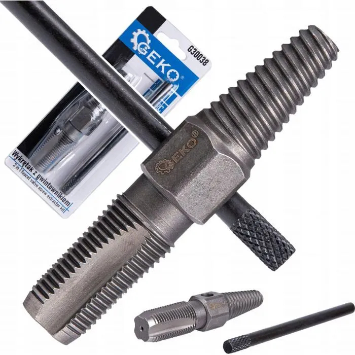 Import Gewindewerkzeug Geko 1/2 Inch M25 M35 Stahl Korrosionsbeständig