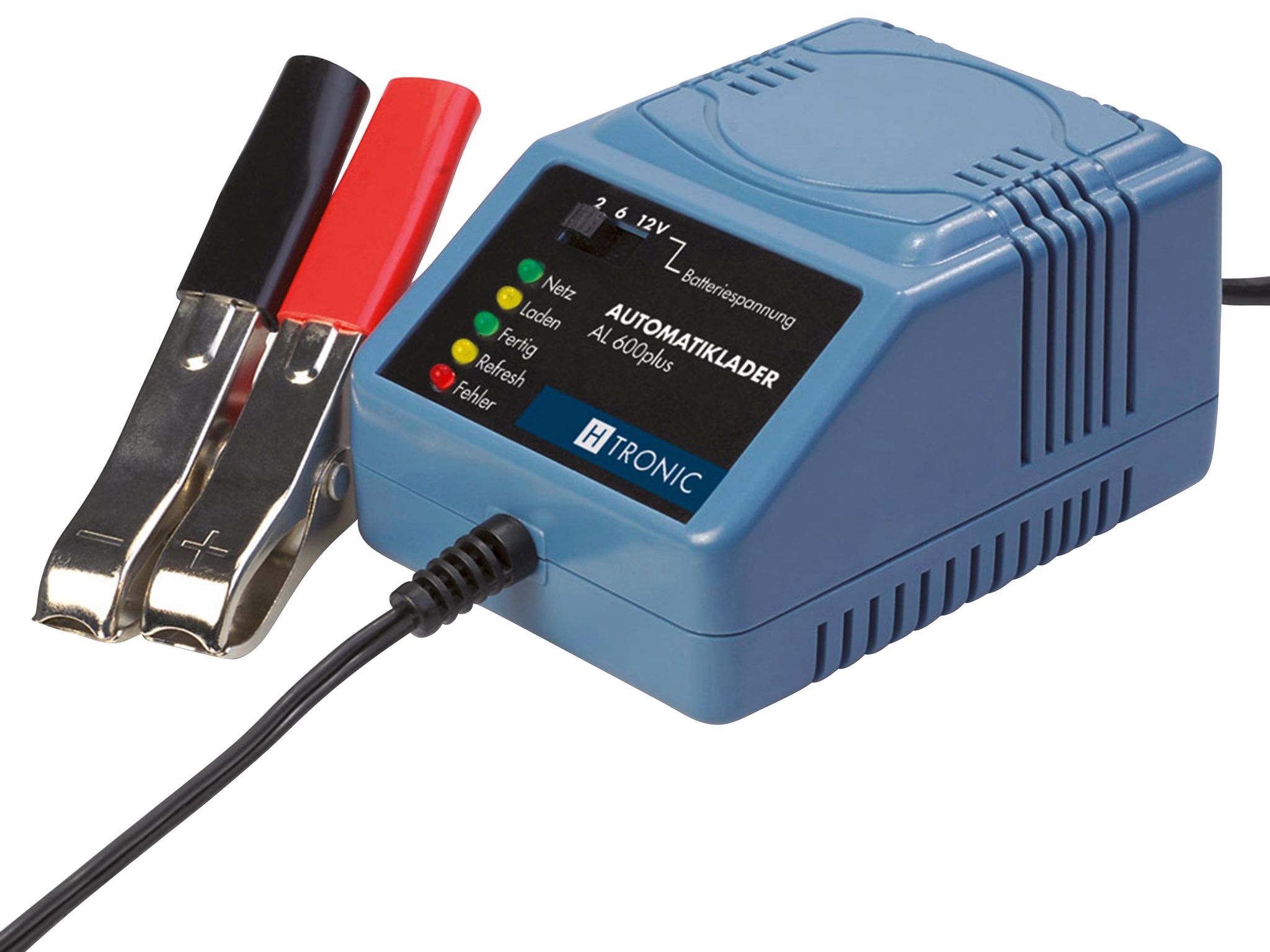 H-Tronic Al 600 Plus Ladegerät Für 2-6-12V Batterien