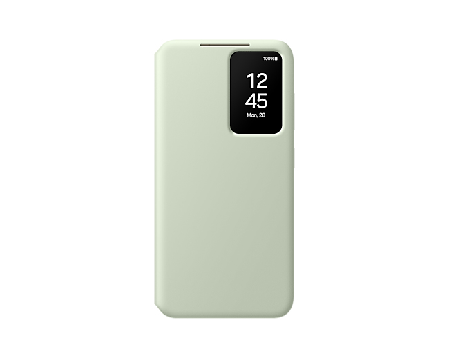 Samsung Smart View Wallet Case EF-ZS921 - Galaxy S24 - Hellgrün - Wallet Case mit Kartenfach - Bild 3