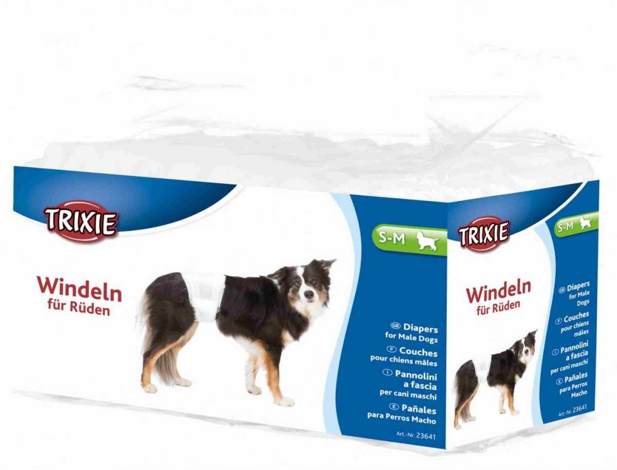 Trixie Hundewindeln Für Rüden S/M 12 Stück - Image 7