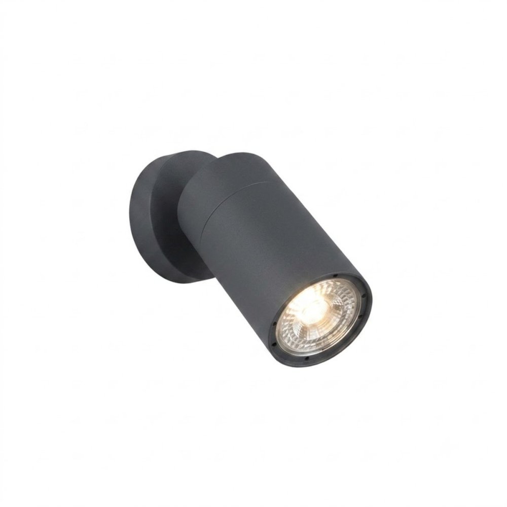 Applique Murale Moderne Top Light Oslo 1 Ga Gu10 Led Ip65 Orientable En