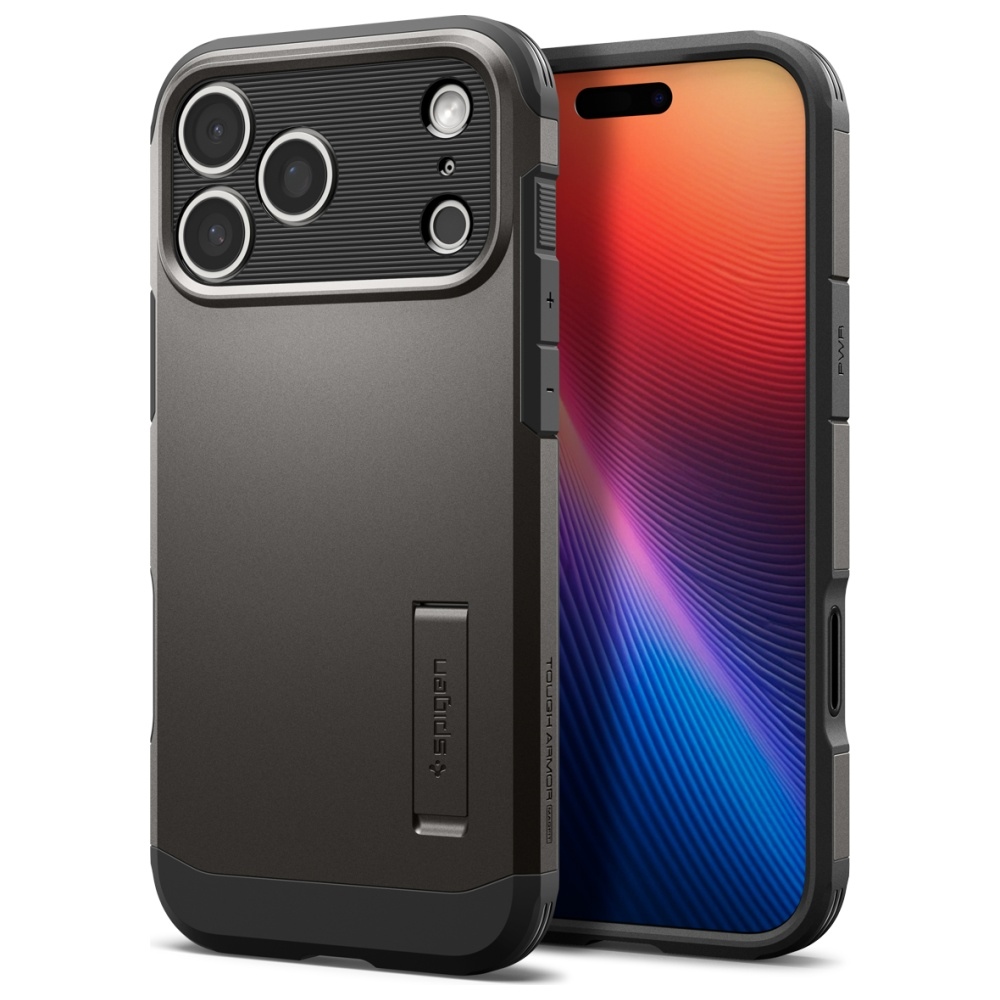 Oem Grau Spigen Tough Armor "T" Mag Magsafe Hülle Für Iphone 17 Pro, Gunmetal