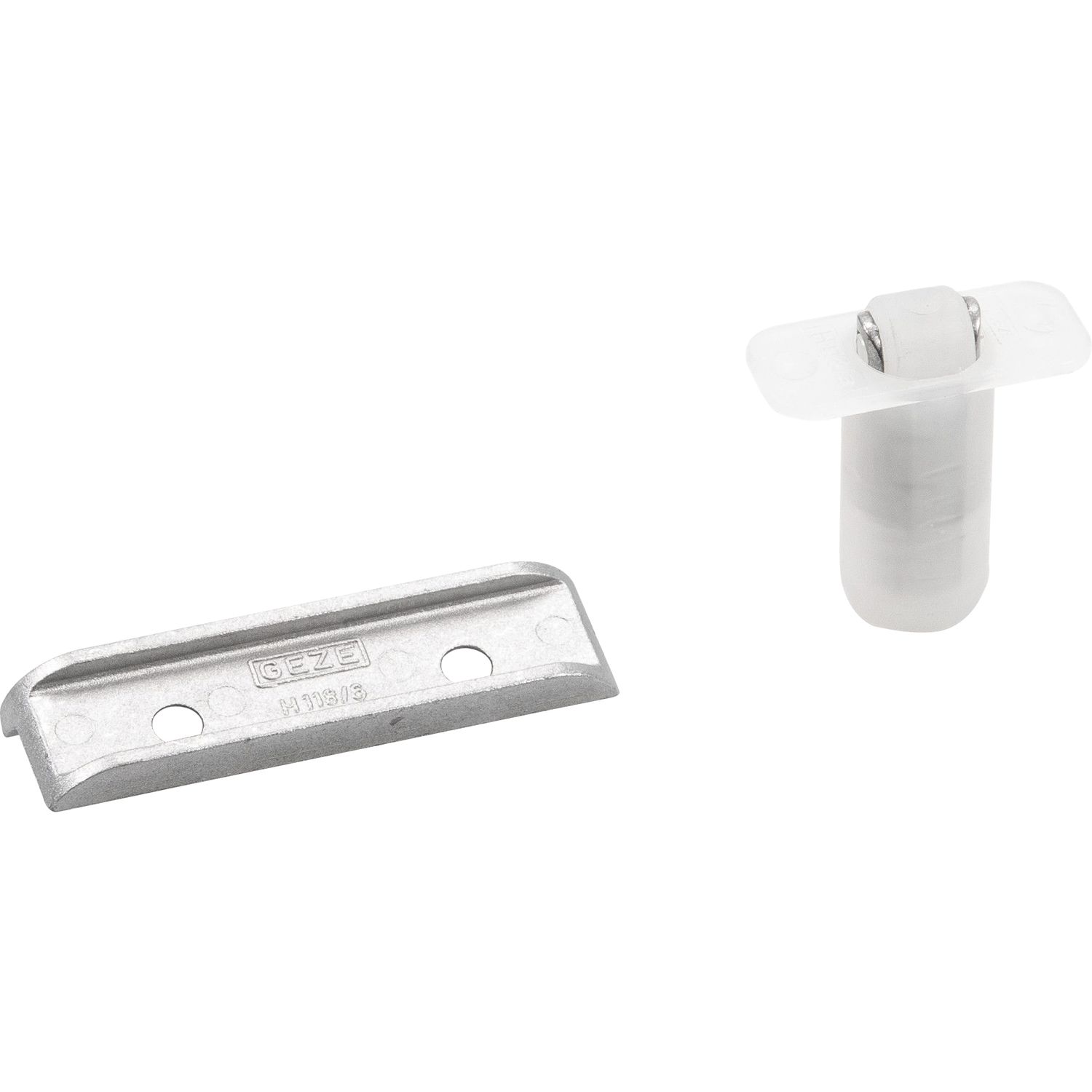 Geze - Rollenschnapper Verstellbar, Kunststoff 4106030174646