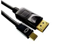 Microconnect Schwarz Mini Displayport 1.2 - Displayport