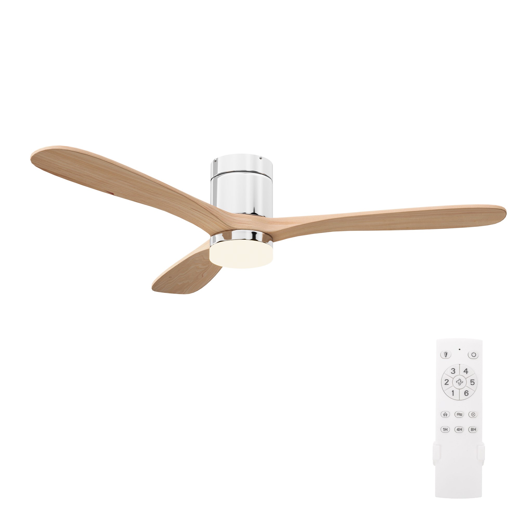 Ventilateur De Plafond Lampe Led 132 Cm