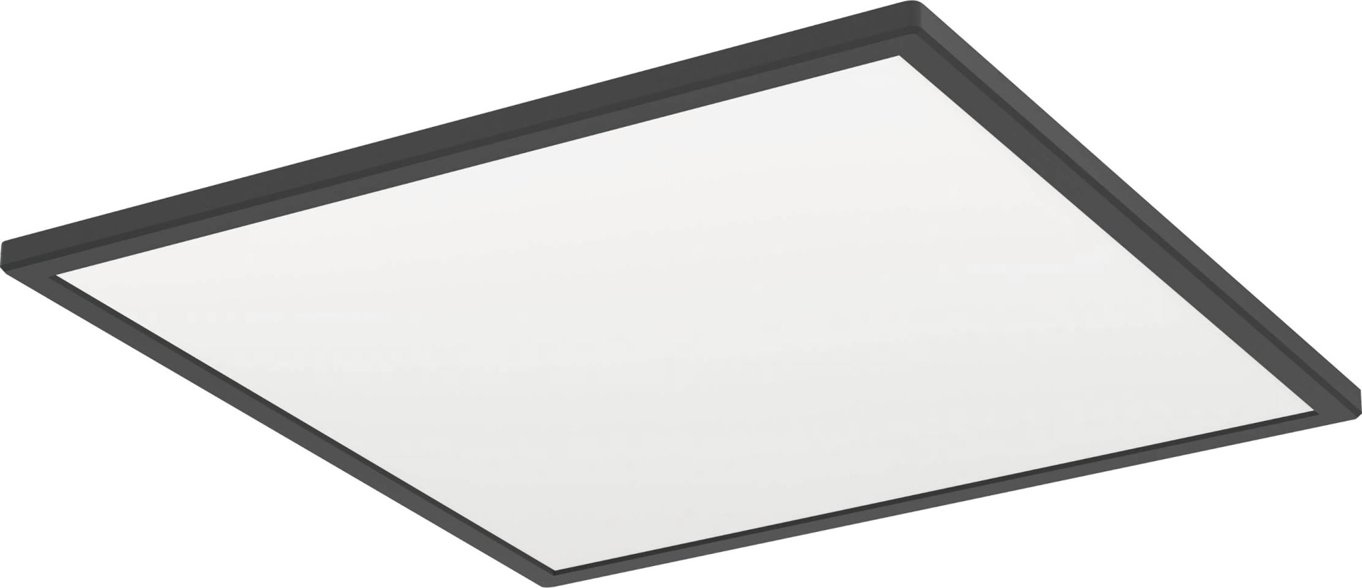Eglo Led Deckenleuchte Rovito Schwarz 50 X 50 Cm Warmweiß-kaltweiß