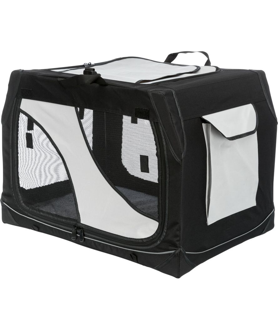 Trixie Schwarz/Grau Hundebox Vario 50 | L: 99 X 65 X 71/61 Cm - Image 2