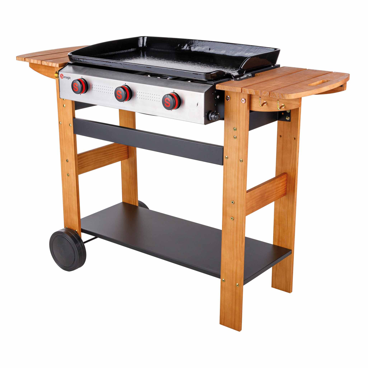 Somagic Gas Plancha San Sebastian 3 Brenner 8kw